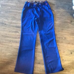 Galaxy blue scrub pants